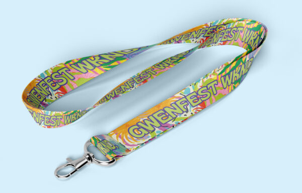 Lanyard Mock up - Gwenfest