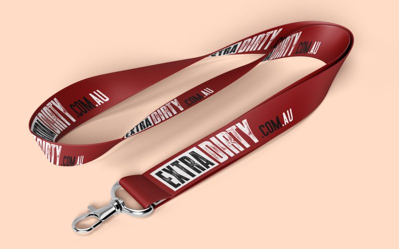 Lanyard Mock up - Extra Dirty