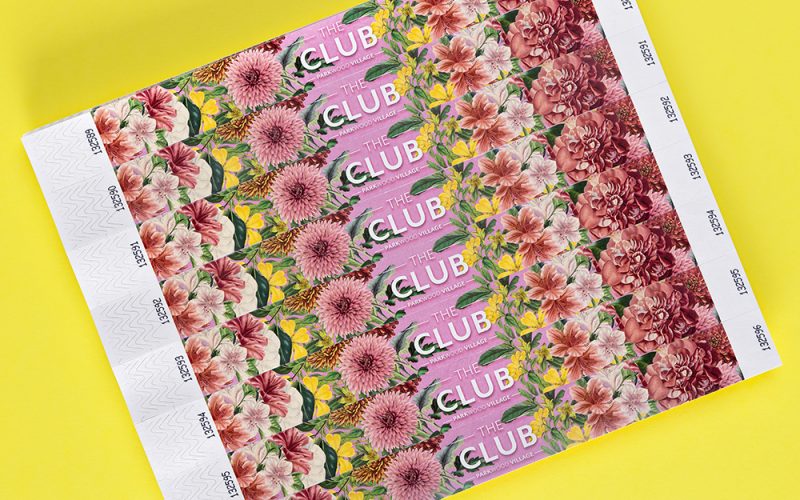 The Wristband Co. - Full Colour 25mm Tyvek Wristbands - Design 6